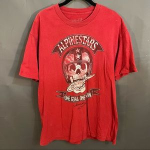 Alpine Stars Red T-Shirt